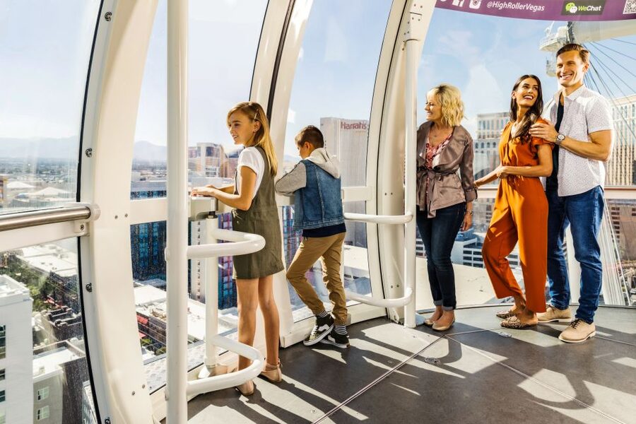 Las Vegas Strip: The High Roller at The LINQ Ticket - The slow 30-minute rotation
