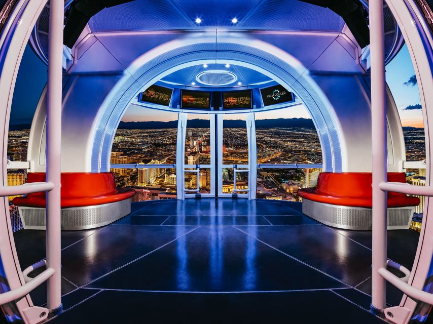 Las Vegas Strip: The High Roller at The LINQ Ticket - Views from 550 feet