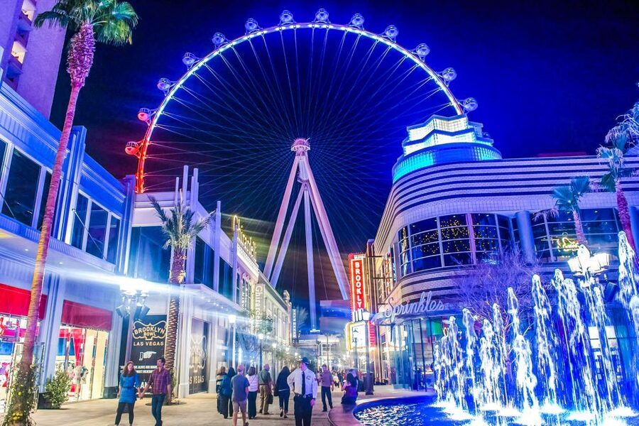 Las Vegas Strip: The High Roller at The LINQ Ticket - Why sunset is usually the best time