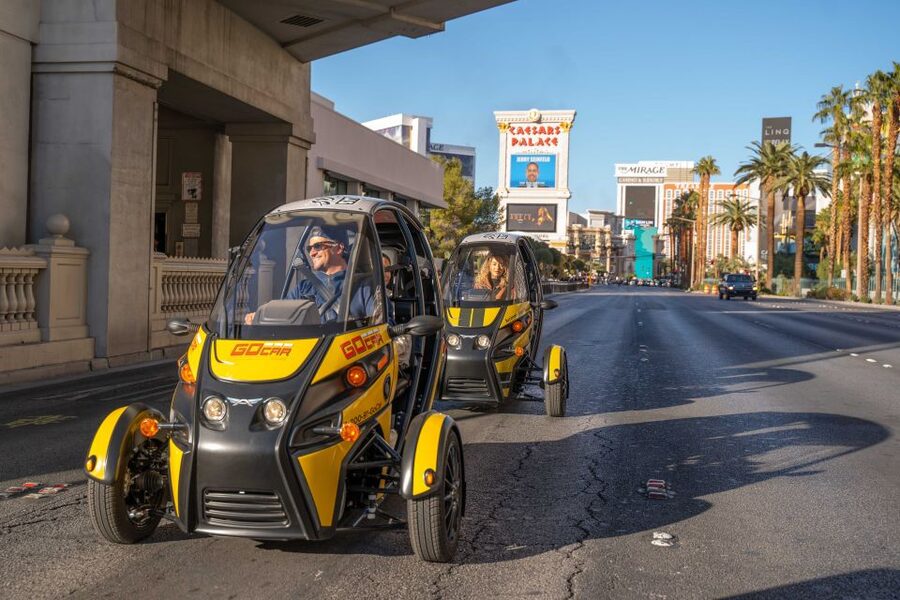 Las Vegas: Talking GoCar Las Vegas Strip Tour - Downtown Las Vegas and the 30-Minute Orientation