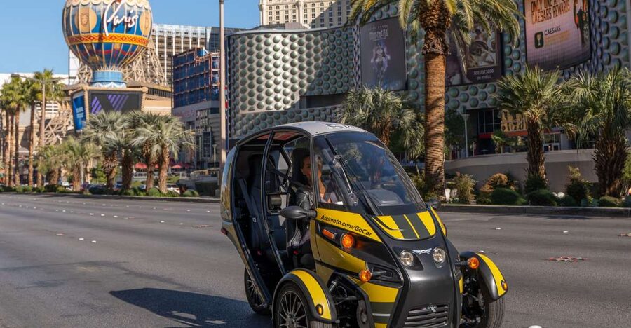 Las Vegas: Talking GoCar Las Vegas Strip Tour - The Safety Question: Traffic, Braking, and Timing