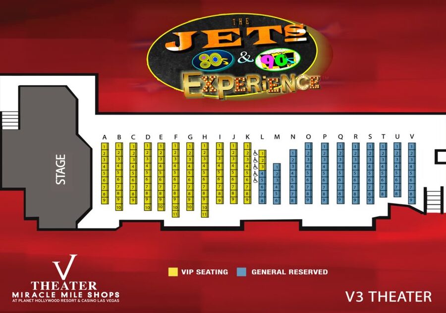 Las Vegas: The Jets Live 80s and 90s Experience - Practical tips for making the evening work