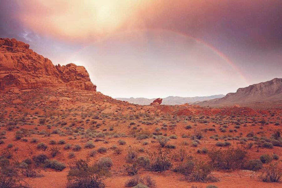 Las Vegas: Valley of Fire State Park Guided Tour - The CCC cabins add a human touch