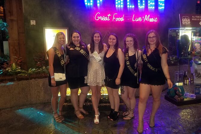 Las Vegas VIP Nightclub Party Bus Crawl - EBC at Night changes the mood