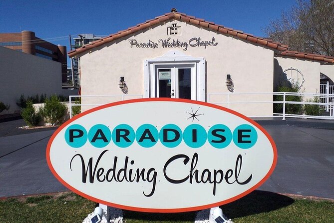 Las Vegas: Wedding at Paradise Wedding Chapel - Key details before you book