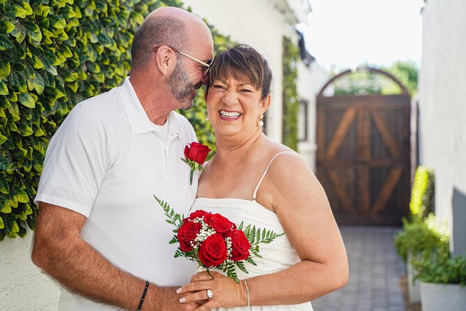 Las Vegas Wedding at The Little Vegas Chapel including Limousine Transportation - Inside The Little Vegas Chapel