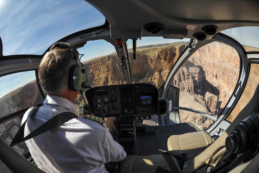 Las Vegas: West Grand Canyon Helicopter Ticket with Transfer - Eagle Point and the Skywalk