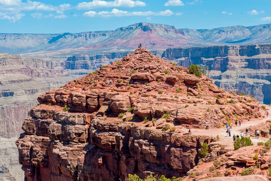 Las Vegas: West Grand Canyon Helicopter Ticket with Transfer - Guano Point and the Highpoint Hike