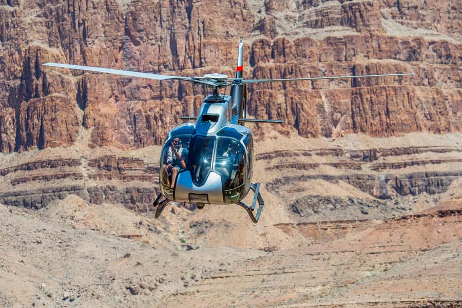 Las Vegas: West Grand Canyon Helicopter Ticket with Transfer - Seating, transfers, and practical details