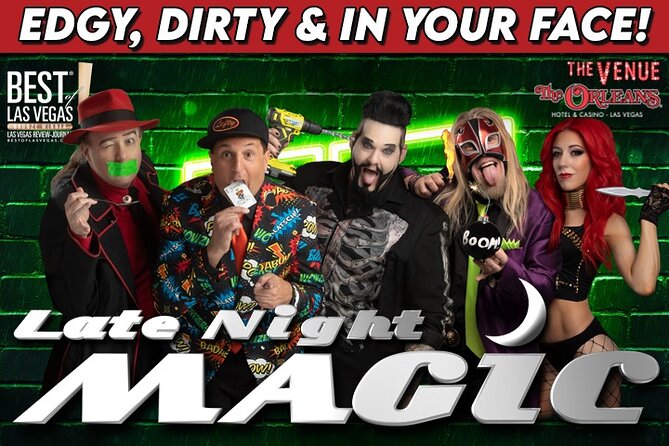 Late Night Magic at The Orleans Las Vegas - Key points to know before booking