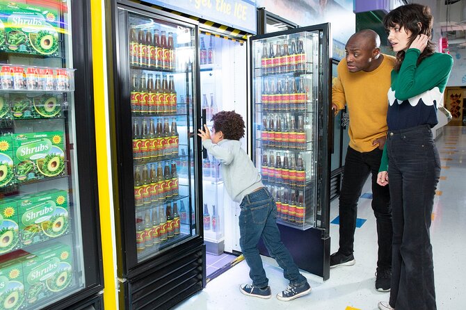 Meow Wolf's Omega Mart at AREA15 - Families, teens, older adults, and couples