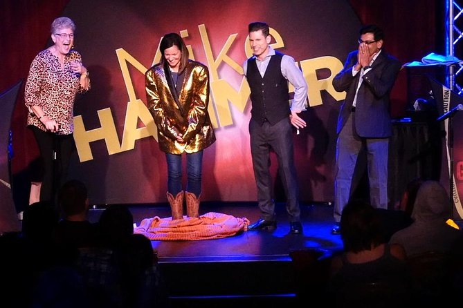 Mike Hammer Comedy Magic Show at the Four Queens Hotel - What happens during the 70-minute performance