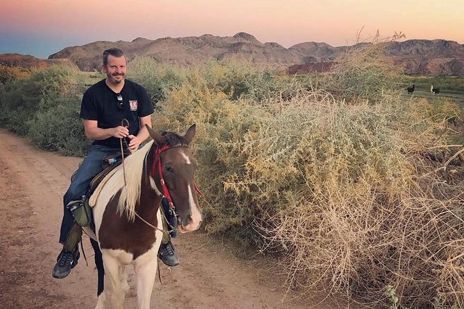 Morning Horseback Ride with Breakfast from Las Vegas - Breakfast by the fire after the ride