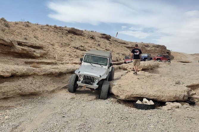 Nellis Desert Exploration Jeep Tour Off Road You Drive We Guide - Taking the Rock Crawler onto the trail