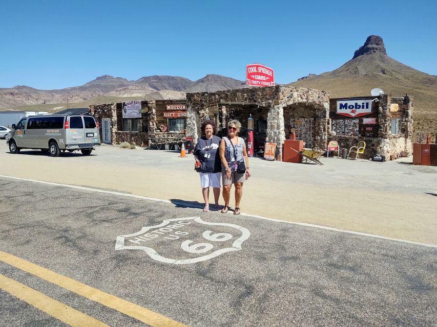 Oatman Mining Village: Burros/Route 66 Scenic Mountain Tour - Cool Springs Service Station and old roadside America
