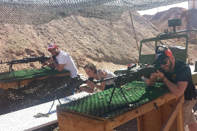 Off-Road Racing and Outdoor Shooting Package - The monster truck limo ride