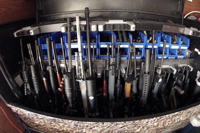Off Road UTV and 3-Gun Shooting Package in Las Vegas - Pickup from Las Vegas and the ride to Sloan