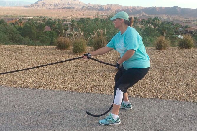 Outdoor Obstacle Course with Scenic Vegas Skyline in Henderson - Tires, Sledgehammers, and Work That Feels Different