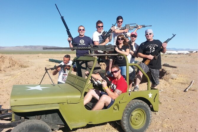 Outdoor Shooting Experience from Las Vegas with Optional ATV Tour - Choosing between Bronze and Ultimate Platinum