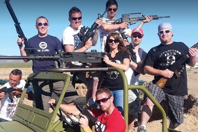 Outdoor Shooting Experience with Transfer and Lunch in Las Vegas - Photos, videos, and the social side of the outing
