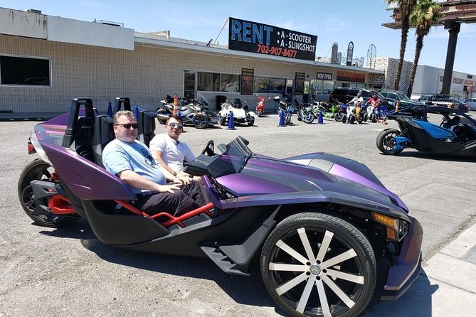 Polaris Slingshot Rental - Comfort in heat, cold, and open air