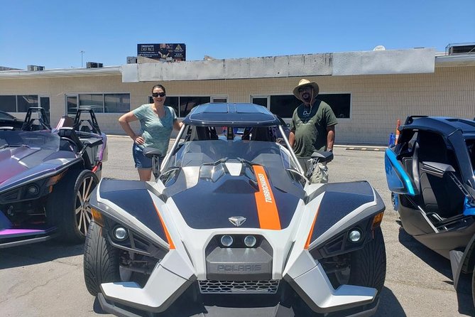 Polaris Slingshot Rental - Picking up at 3341 S Sammy Davis Jr Drive