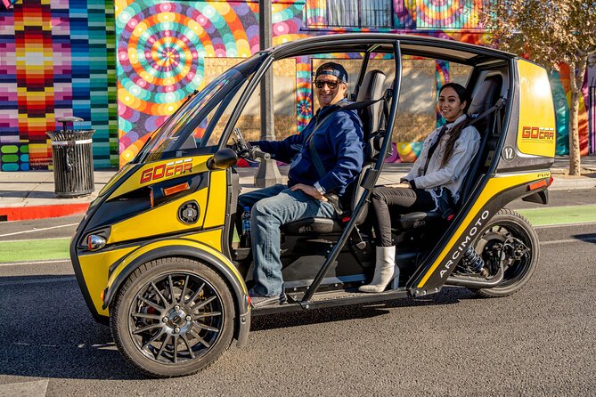 Private 1-Hour Downtown Las Vegas Highlights by Talking GoCar - Key points at a glance