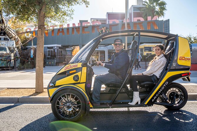 Private 1-Hour Downtown Las Vegas Highlights by Talking GoCar - Chapels, casinos, and Las Vegas character