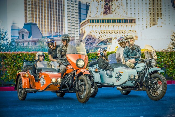 Private 1-Hour Las Vegas Strip Tour by Vintage Sidecar - Why a sidecar works so well on the Las Vegas Strip