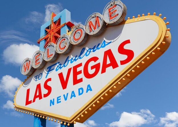 Private 1-Hour Las Vegas Strip Tour by Vintage Sidecar - Starting at the Welcome to Fabulous Las Vegas sign