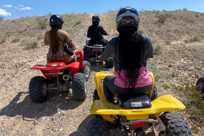 Private ATV Riding in Las Vegas - The heat is part of the experience