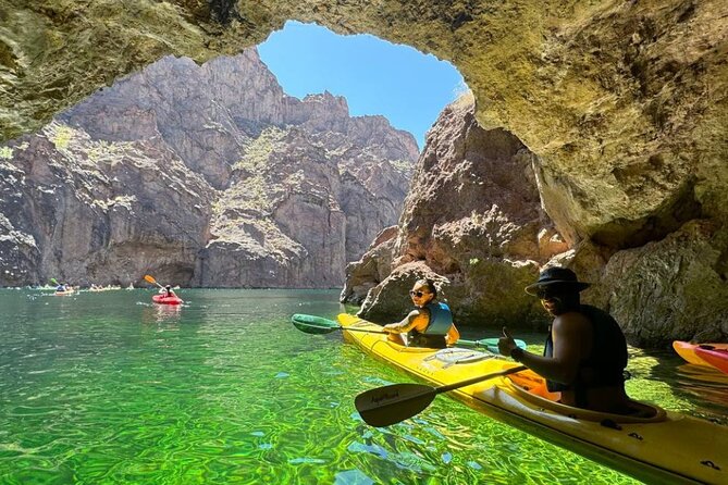 Private Emerald Cave Kayak Tour with Hotel Pickup - From Las Vegas hotels to Willow Beach Marina