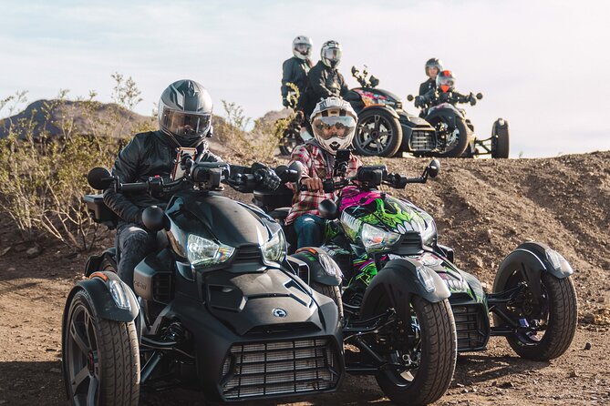 Private Guided Red Rock Tour On A CanAm Trike - Leaving Las Vegas on three wheels