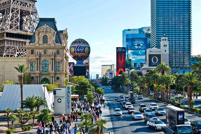 Private Party Bus Tour of the Las Vegas Strip Champagne Toast - Cruising the Strip for about 50 minutes