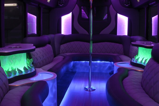 Private Party Bus Up to 30 People Vegas Nightclub Tour - A private Strip night built around your group