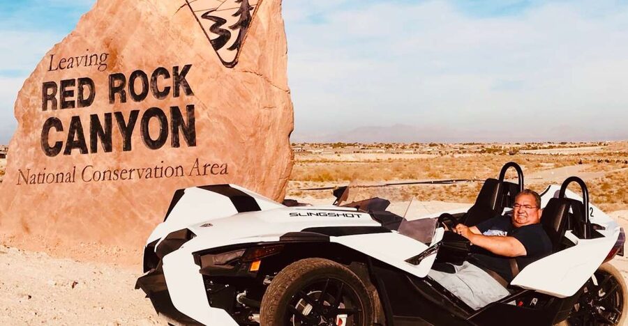 Red Rock Canyon: Automatic Slingshot Express Tour - The return drive and what can go wrong