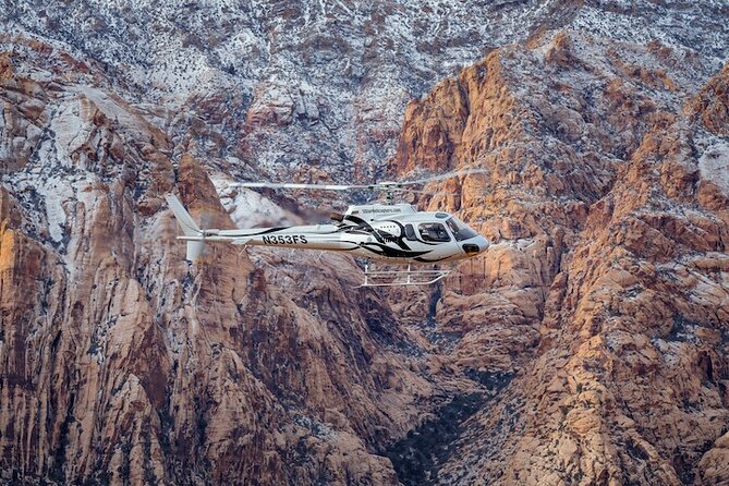 Red Rock Canyon Helicopter Air-Only Tour in Las Vegas - Pilot narration and the small-group feel