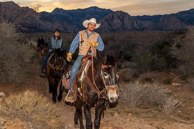 Red Rock Canyon Sunset Horseback Ride and Barbeque Dinner - Leaving Las Vegas for Red Rock Canyon