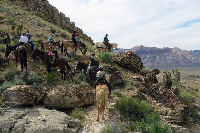 Red Rock Canyon Sunset Horseback Ride and Barbeque Dinner - Who will enjoy this evening most