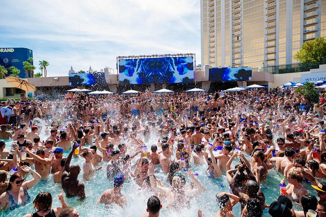 Rockstar Pool Party Crawl w/ VIP Entry & Party Bus Ride - What VIP entry means here