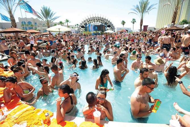 Rockstar Pool Party Crawl w/ VIP Entry & Party Bus Ride - Starting at Daylight Beach Club around noon