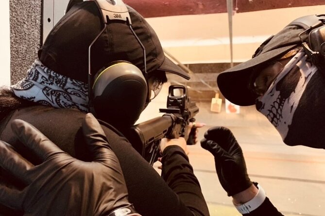 Sandbox -Shooting Range Package - Four Famous Guns in One Compact Las Vegas Session