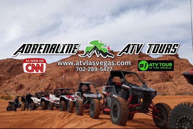 Scenic Valley of Fire 2-Person UTV Tour in Las Vegas - From Las Vegas pickup to the desert trailhead