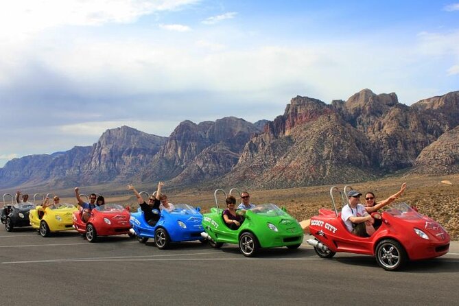 Scooter Car Tour of Red Rock Canyon with Transport from Las Vegas - The 13-mile scenic loop