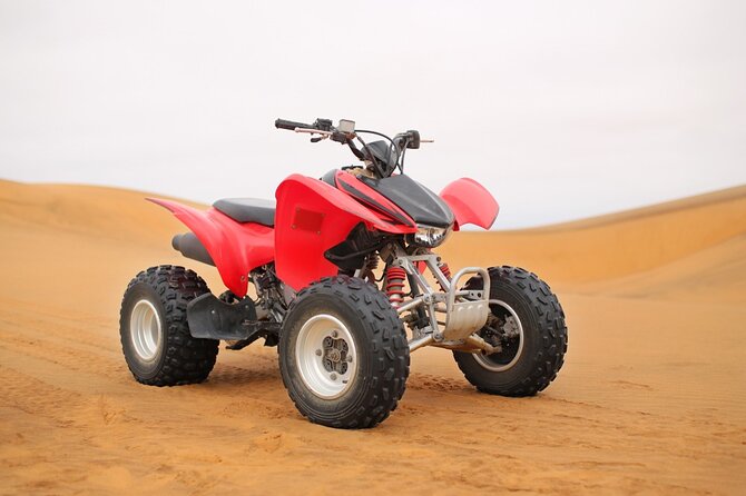 Self-Guided Fear and Loathing ATV Rental - Helmet, Goggles, Face Mask, and the Missing Gloves
