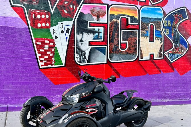 Self-Guided Las Vegas Trike tour on a CanAm Trike - What riding a Can-Am Ryker feels like in Las Vegas