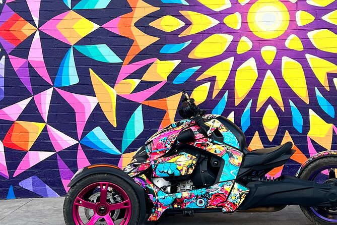 Self-Guided Las Vegas Trike tour on a CanAm Trike - Picking a route beyond the Strip