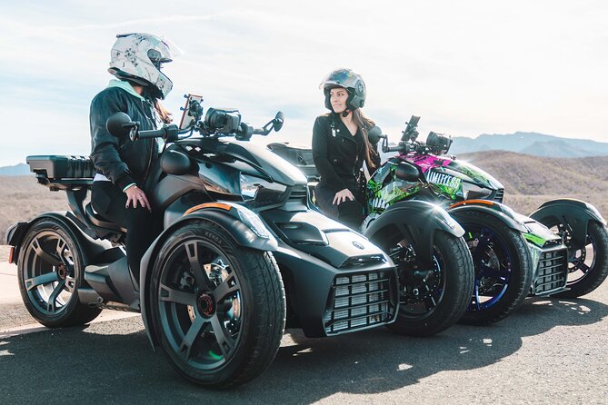 Self-Guided Red Rock Canyon CanAm Trike Tour - The optional paid Red Rock section