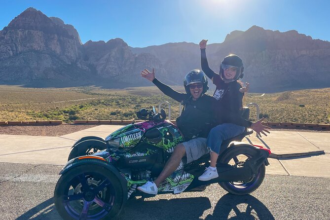 Self-Guided Red Rock Canyon CanAm Trike Tour - The ride to Red Rock Canyon