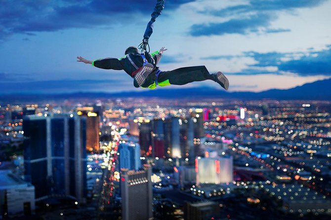 SkyJump Las Vegas at The STRAT Hotel and Casino - Starting inside The STRAT
